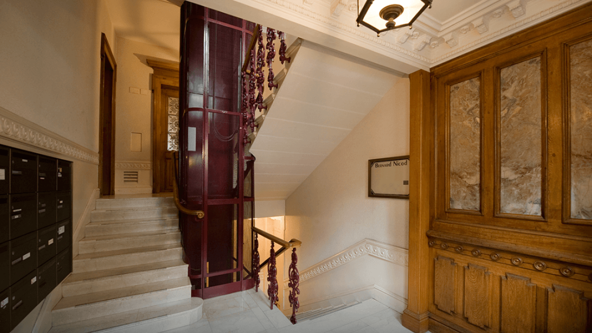 Boulvevard de Grancy 1, 3 et 5 - Hall d'entrée